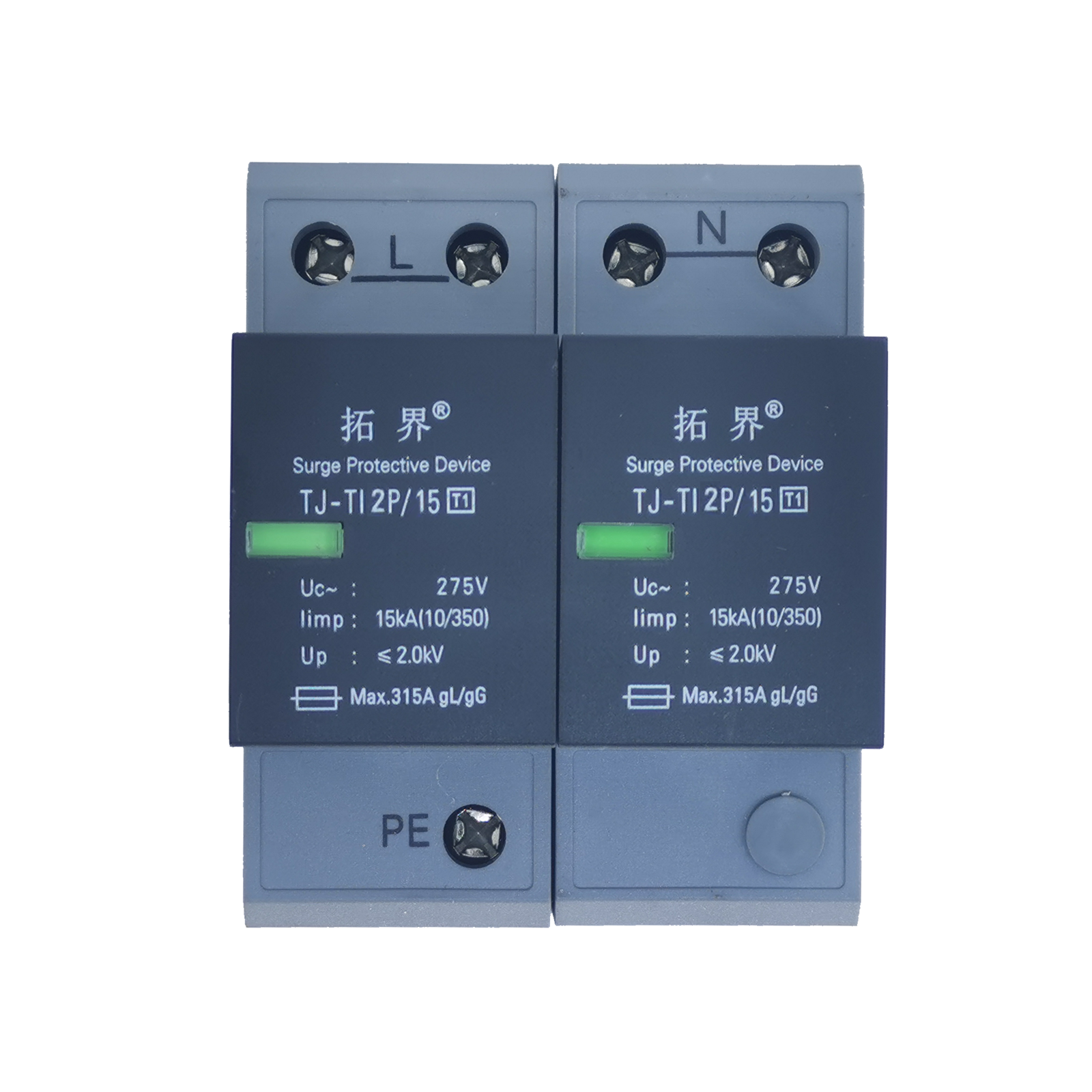 220V一級(jí)電源防雷TJ-TI 2P/15